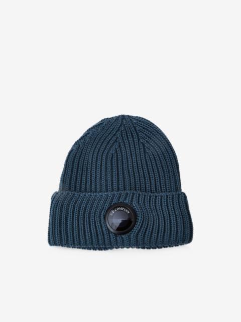 C.P. Company ribbed-knit beanie hat