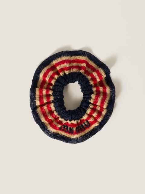 Miu Miu Crochet scrunchie