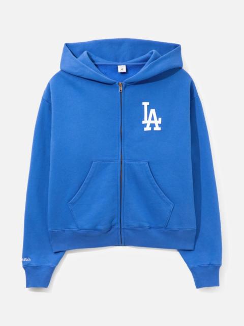 Sporty & Rich LA SERIF ZIP HOODIE