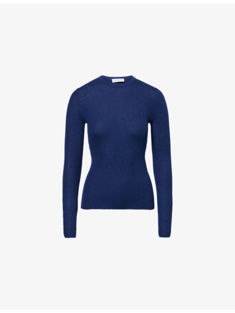 GABRIELA HEARST Browning Cashmere-Silk Knitted Jumper