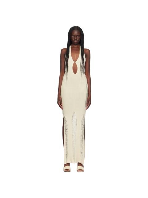 AYA MUSE Off-White Ceres Maxi Dress