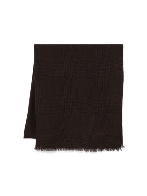 TOM FORD Prince of Wales scarf