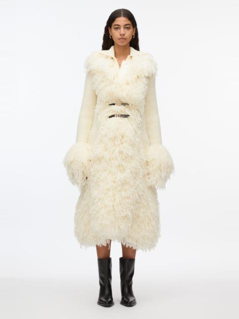 3.1 Phillip Lim Boucle Fringe Knit Coat