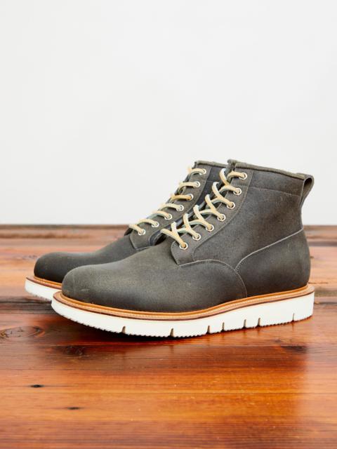 VIBERG Glacier Boot 2030 in Waxed Anthracite
