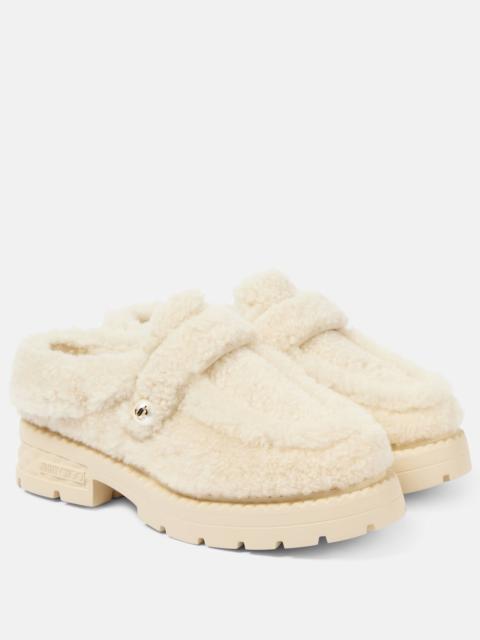 Shea shearling mules