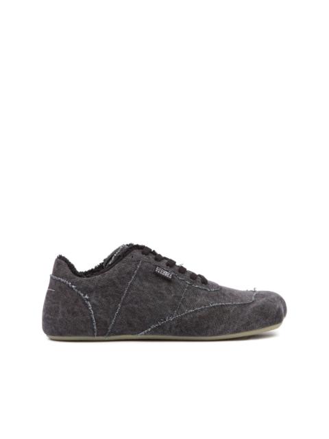 MM6 Maison Margiela frayed-trims sneakers