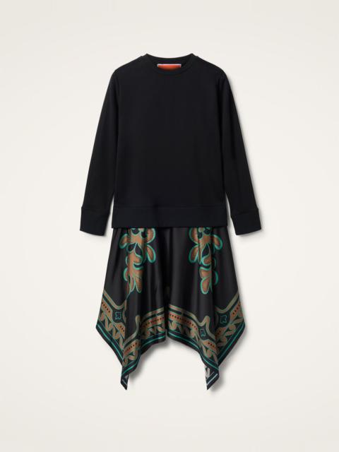 Sporty Foulard Dress