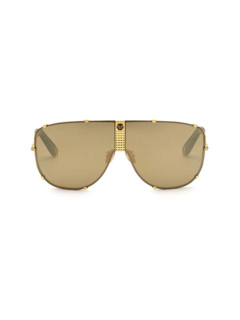 oversize-frame sunglasses