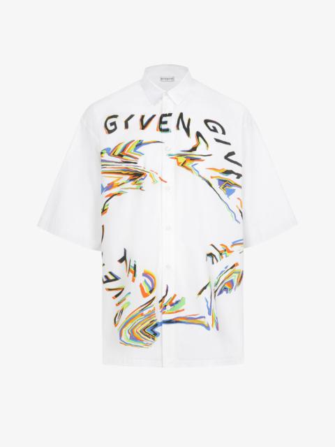 Givenchy GIVENCHY Glitch printed shirt in coton