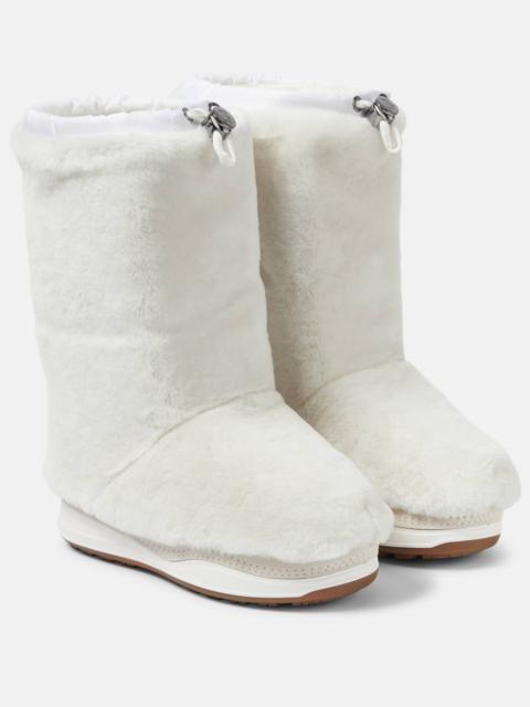 Les Arcs shearling snow boots