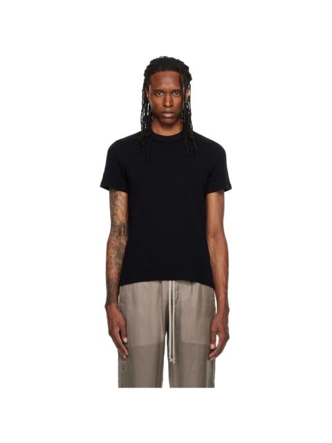 Rick Owens Black Tower Short Level T-shirt