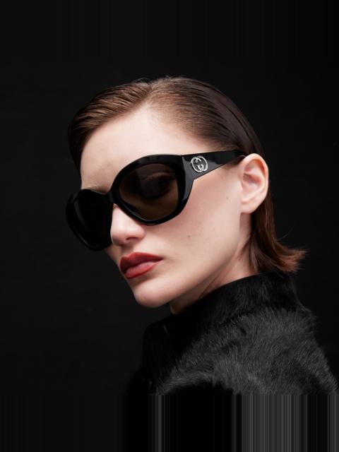 GUCCI GG2200S Geometric-frame sunglasses