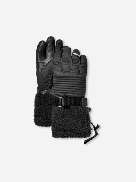 UGG ® Women's Metropeak Glove Nylon in Black