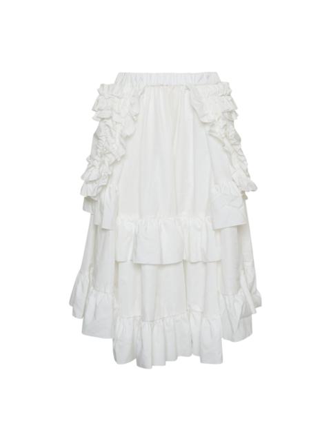 Comme des Garçons GIRL Polyester Thick Spun Broad Skirt