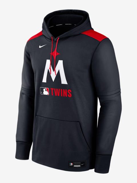 Nike Minnesota Twins Authentic Collection Men's Nike Therma MLB Pullover Hoodie