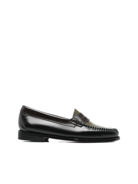 G.H.BASS Weejuns panelled loafers