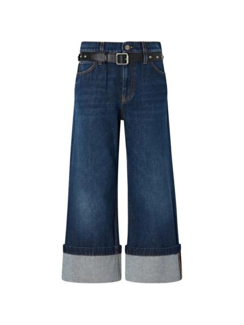 PINKO Cyntia Turn Up Cropped