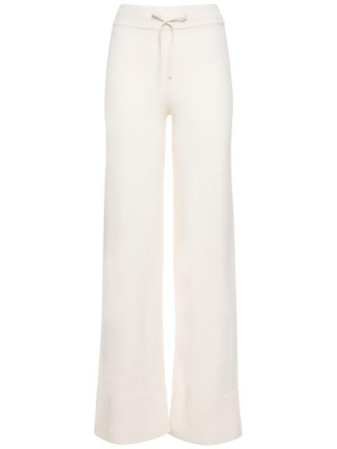 Valentino Cashmere knit wide pants