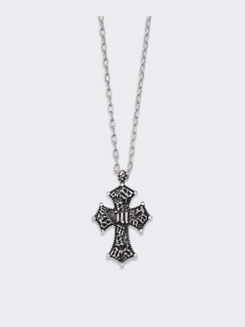 MISBHV Preacher Vintage Chain Necklace Pewter