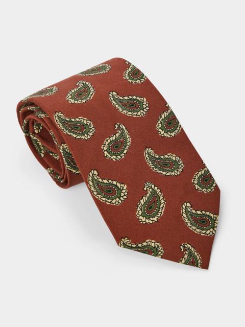 TODD SNYDER Italian Silk Paisley Tie