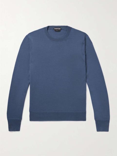 TOM FORD Slim-Fit Cashmere Silk-Blend Sweater