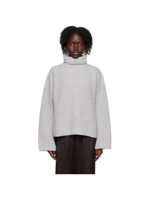 House of Dagmar Gray Azalea Turtleneck