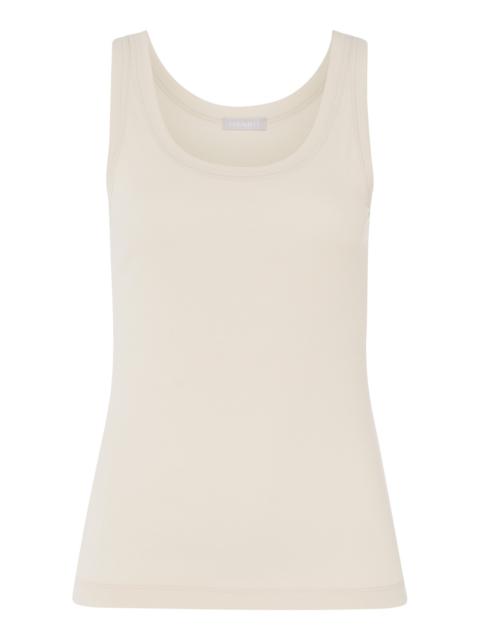 HANRO Sleep And Lounge Ribbed Cotton Tank Top