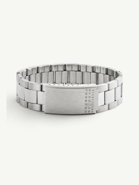 MM6 Maison Margiela Numeric plaque bracelet