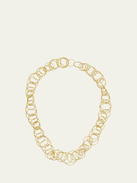 Buccellati 18K Yellow Gold Hawaii Short Necklace
