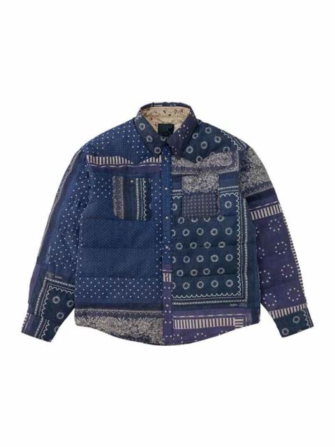 visvim KERCHIEF DOWN JKT NAVY