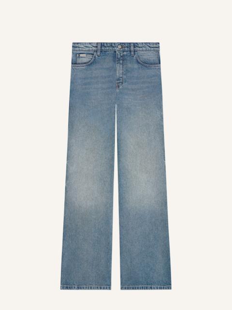 courrèges HAMMER DENIM BAGGY PANTS