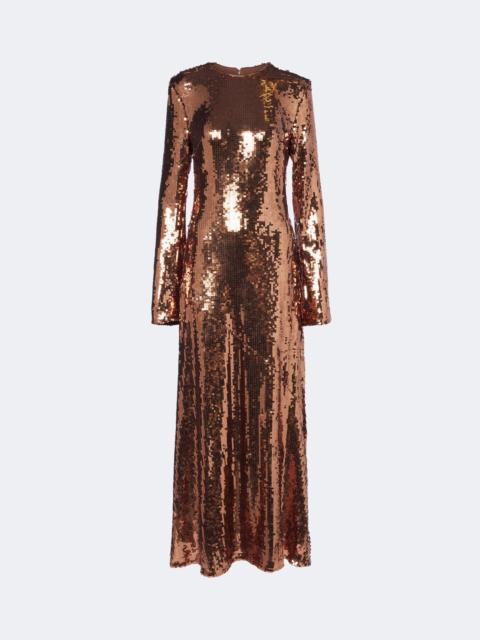 ROTATE Sequined cocktail dress