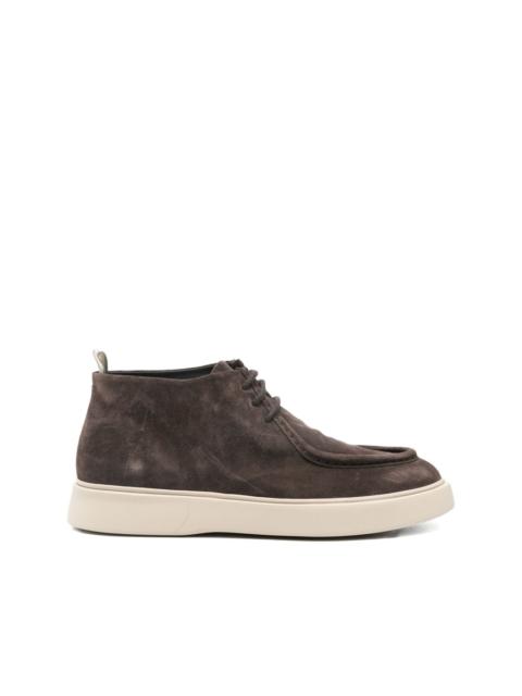 OFFICINE CREATIVE Frame 002 suede ankle boots