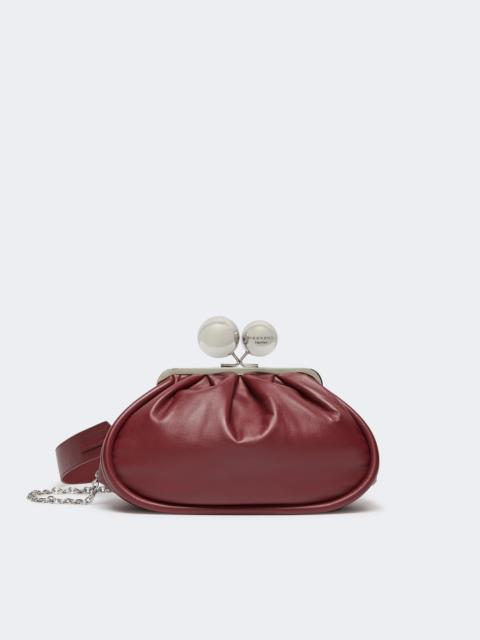 WEEKEND Max Mara MILVANEW Medium Pasticcino Bag in glossy nappa leather - RUBY
