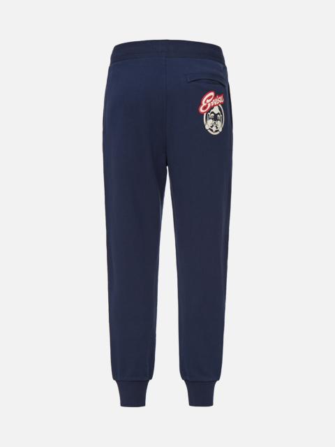EVISU GODHEAD PRINT SWEATPANTS