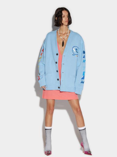 DSQUARED2 D2 SURFTEAM ZIP SWEATSHIRT