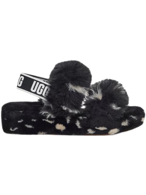 UGG UGG Oh Yeah Spots Slide Black (Women's)