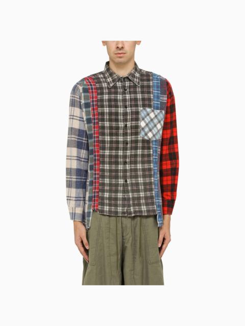 NEEDLES Multicoloured cotton check shirt