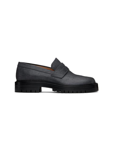 Maison Margiela Gray Tabi County Loafers