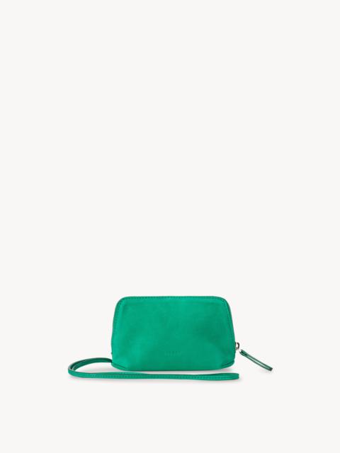 The Row Owen Pouch in Leather