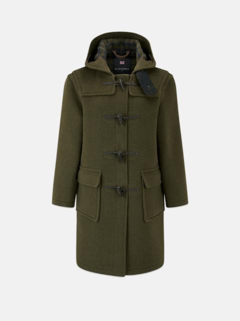 GLOVERALL Women's Freda Duffle Coat Loden Check