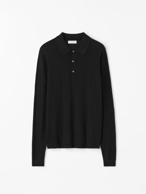 TIGER OF SWEDEN Eross Merino Wool Polo Shirt
