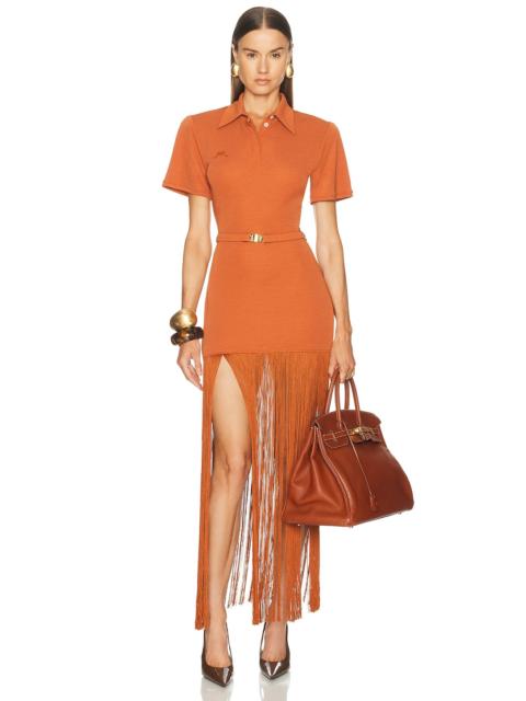 ROWEN ROSE Polo Maxi Dress