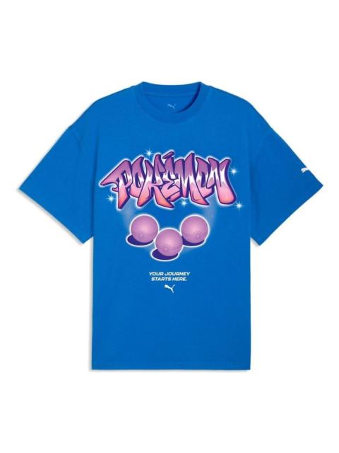 PUMA PUMA x Pokemon Oversized T-shirt 'PUMA Team Royal' 635655-01