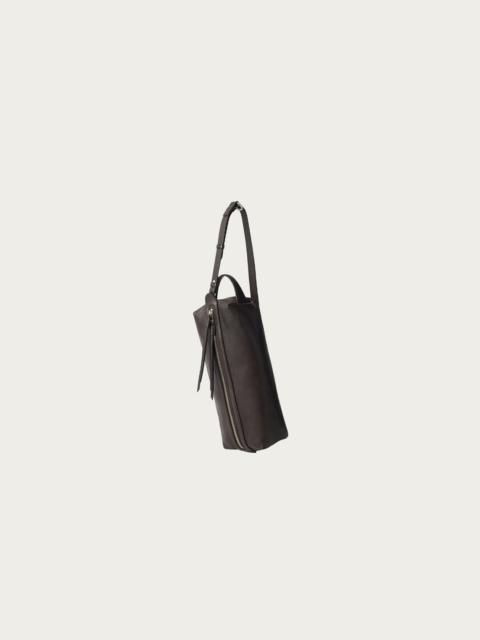 Lemaire The Care Slingbag - Dark Chocolate