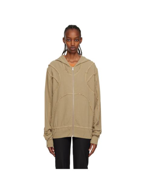 SSENSE Exclusive Beige Hoodie