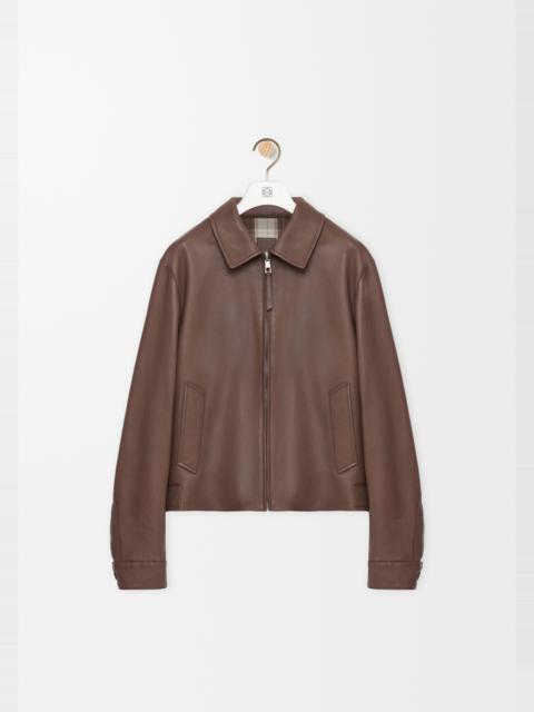 Loewe Zip-up jacket in nappa lambskin