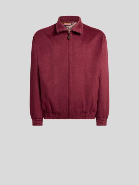 Etro CASHMERE JACKET WITH STAND-UP COLLAR