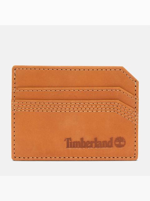 Timberland Men's Quad Stitch Nubuck Card Case