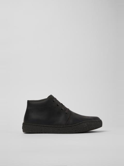 CAMPERLAB Gray Nubuck Ankle Boots for Men.